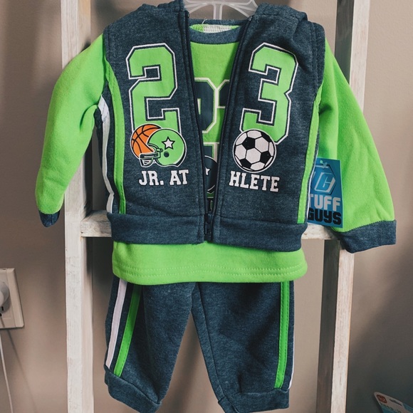 Brand New Tuff Guys 3 Piece Tracksuit - 12 months